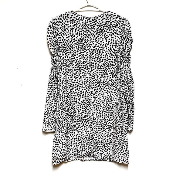 NWOT Anine Bing Revolve Kingston Leopard Print Celebrity Worn mini dress Sz S - Picture 4 of 10